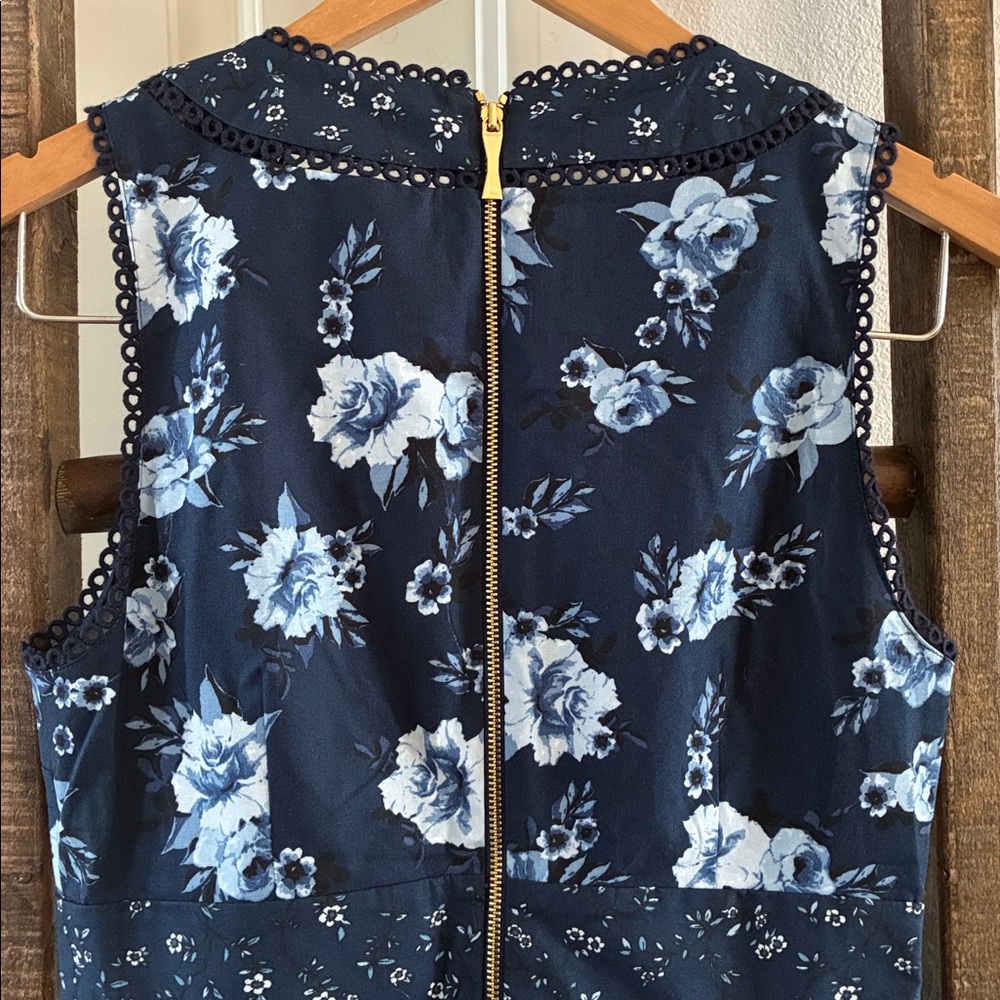 Floral Blue Dress - Picture 6 of 6